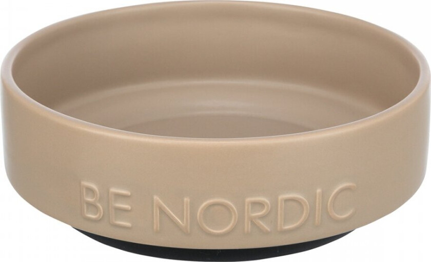 Be Nordic Matskål i Keramikk Beige (0.5 l/ø 16 cm)