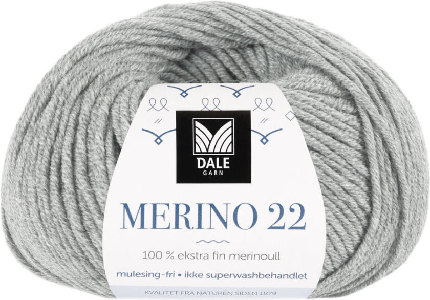 Dale Merino 22 2003 Lys grå melert