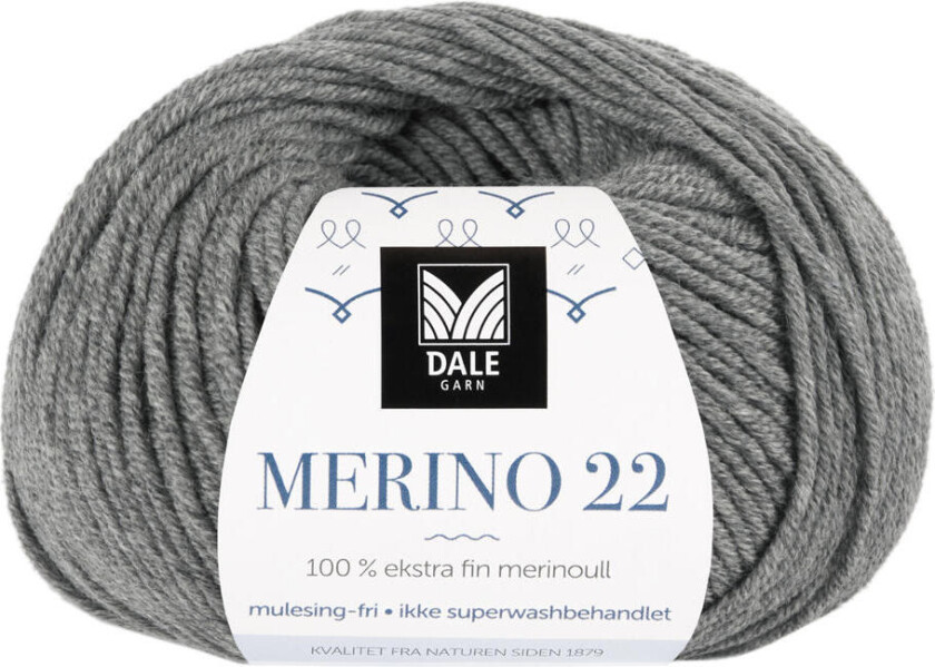 Dale Merino 22 2002 Grå melert