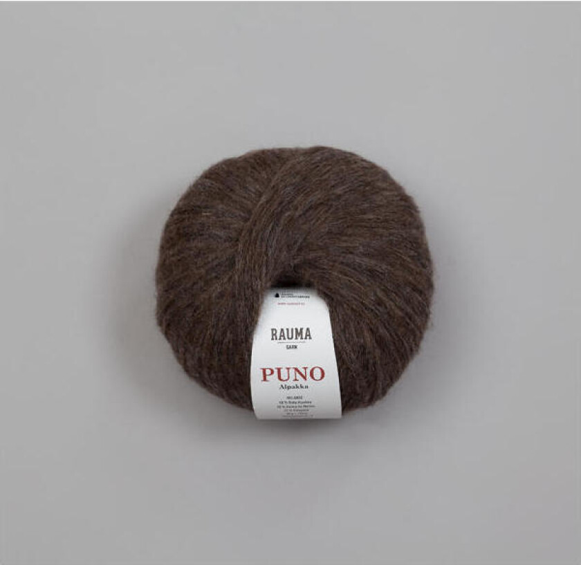 Rauma, Puno garn 2317 Mørk brun
