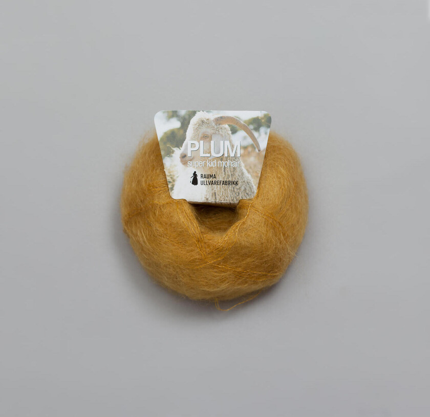 Plum garn 097 – Okergul