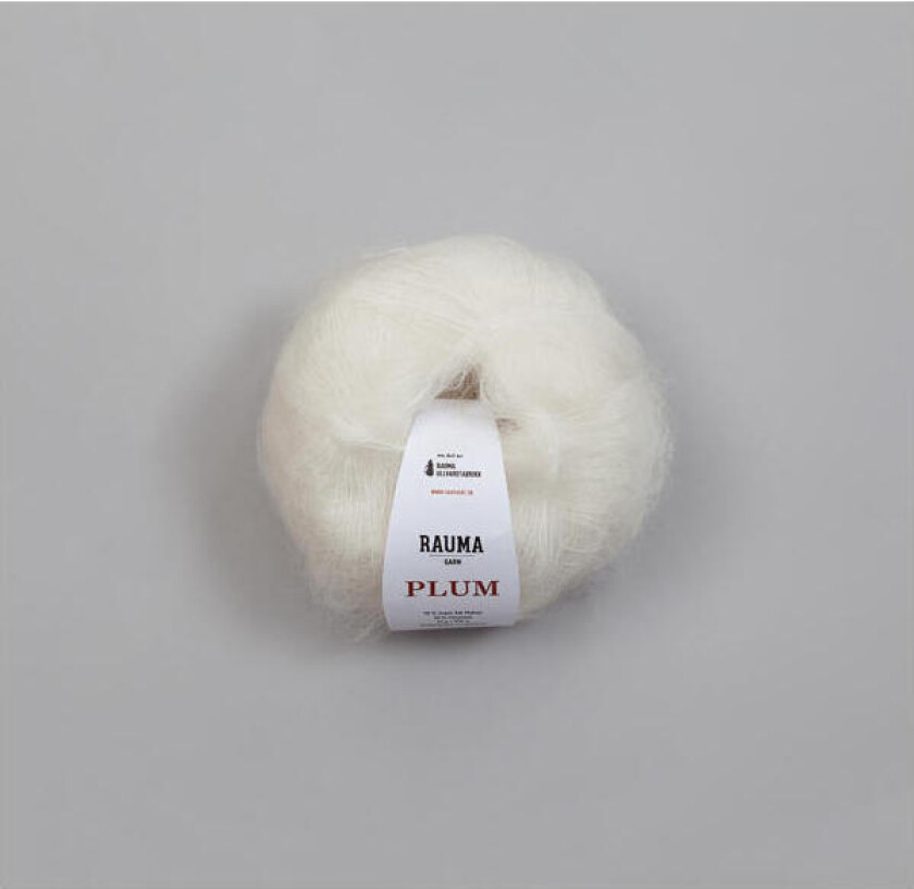 Plum garn 003 – Natur
