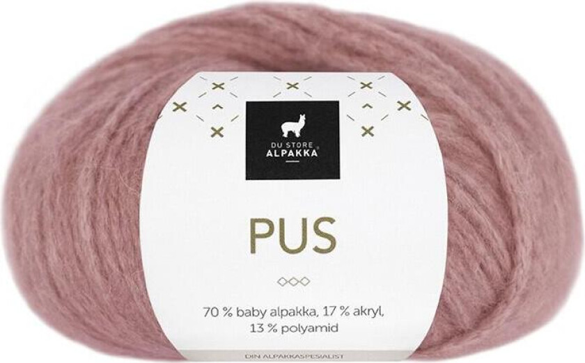 DSA , Pus garn 4046 gammel rosa