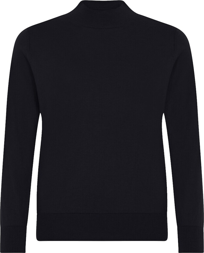 Skovhuus Kvinne Strikket genser Black XXXL