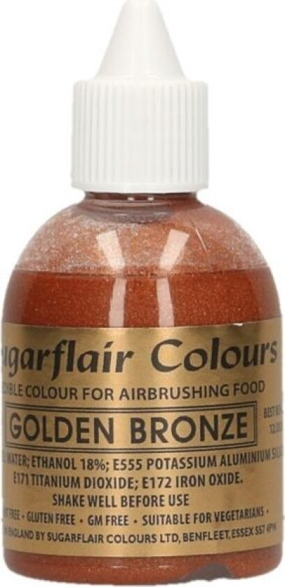 Airbrushfarge -Gylden bronse- 60ml