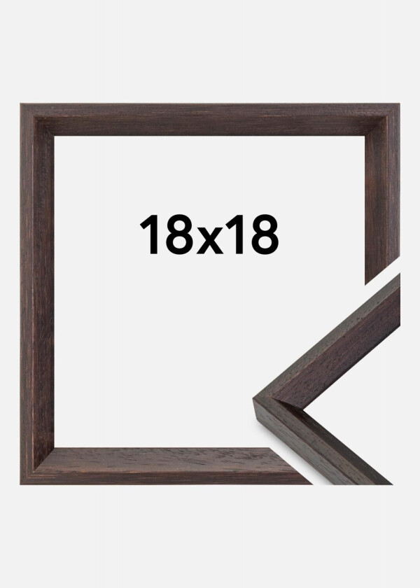 Ramme Globe Espresso 18x18 Cm