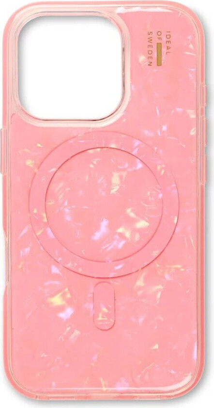 iDeal Of Sweden iPhone 16 Pro Pearlized Deksel - MagSafe Kompatibel - Pink