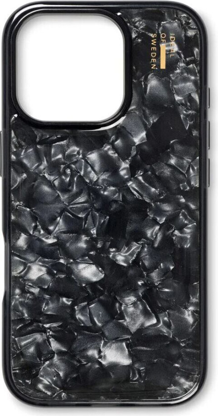 iDeal Of Sweden iPhone 16 Pro Max Pearlized Deksel - Black