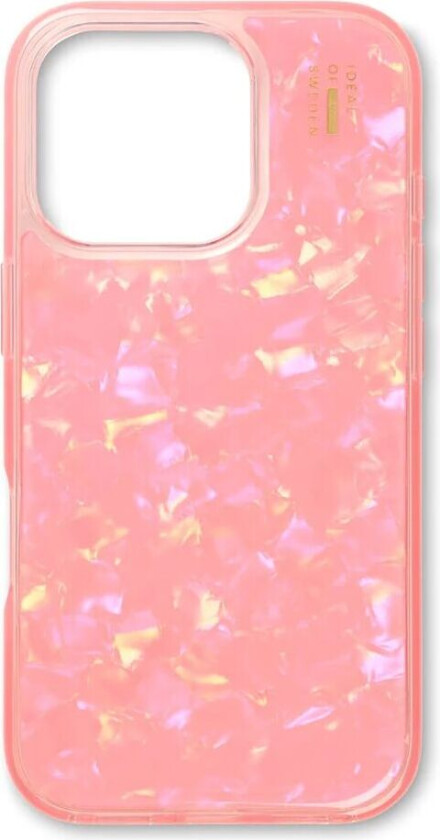 iDeal Of Sweden iPhone 16 Pro Pearlized Deksel - Pink