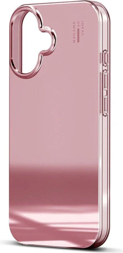 iPhone 16 iDeal Of Sweden Mirror Deksel - Mirror Rose Pink