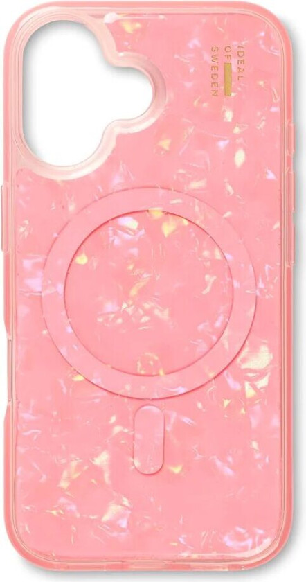 iDeal Of Sweden iPhone 16 Pearlized Deksel - MagSafe Kompatibel - Pink