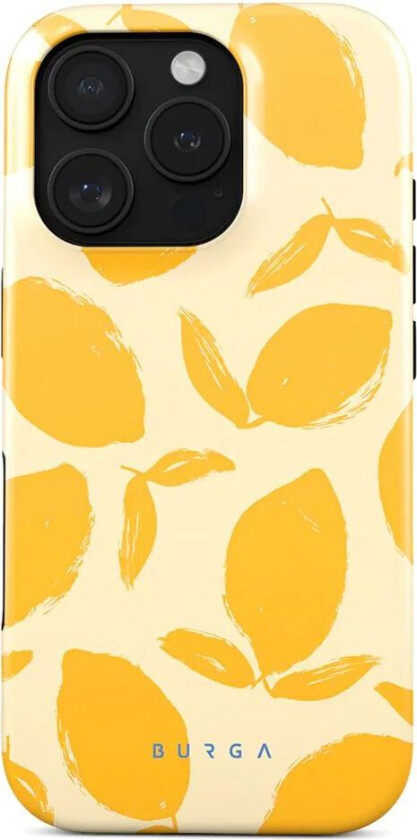 Burga iPhone 16 Pro Max Tough Fashion Deksel - Lemon Tart