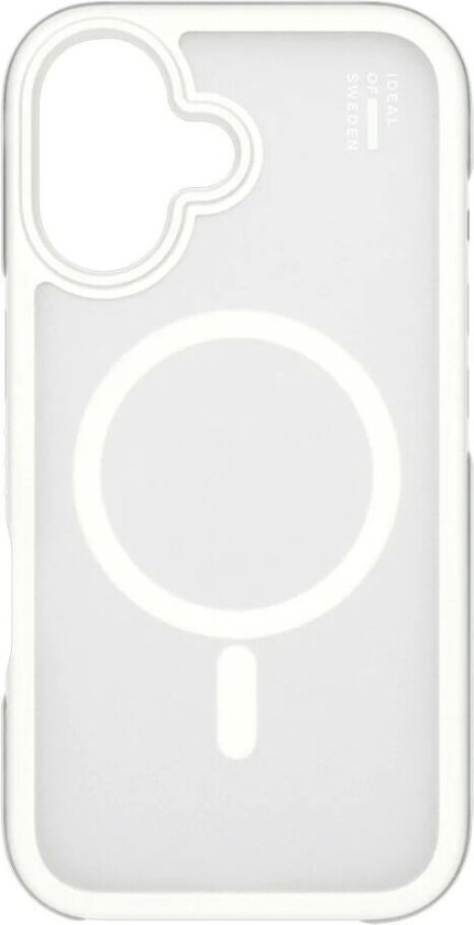 iDeal Of Sweden iPhone 16 Ideal Bumper Deksel - MagSafe Kompatibel - Cloudy White