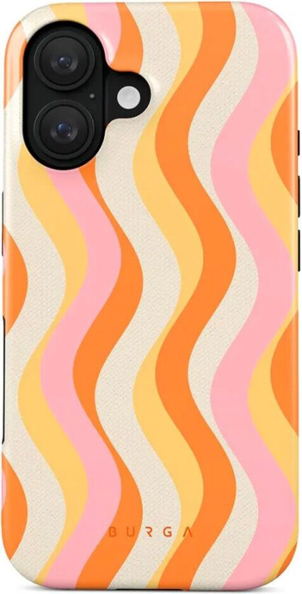 Burga iPhone 16 Tough Fashion Deksel - Flower Power