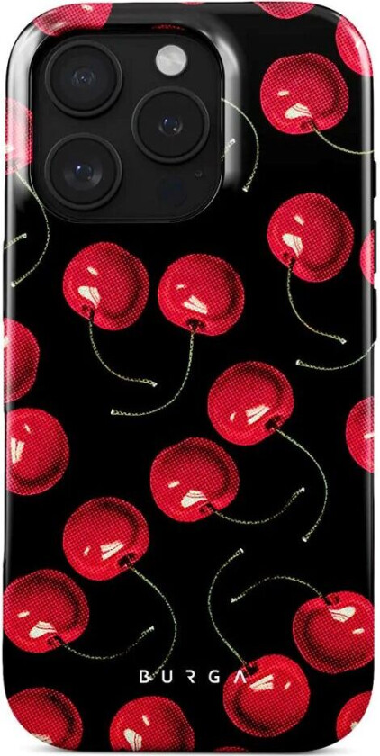 Burga iPhone 16 Pro Max Tough Fashion Deksel - Cherrybomb