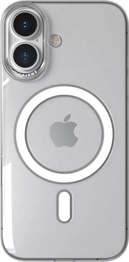 Thin Case iPhone 16 Deksel - MagSafe Kompatibel - Transparent