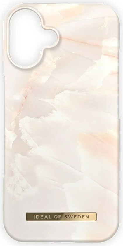 iDeal Of Sweden iPhone 16 Plus Fashion Deksel - MagSafe-Kompatibel - Rose Pearl Marble