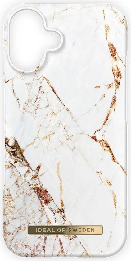 iDeal Of Sweden iPhone 16 Fashion Deksel - MagSafe-Kompatibel - Carrara Gold