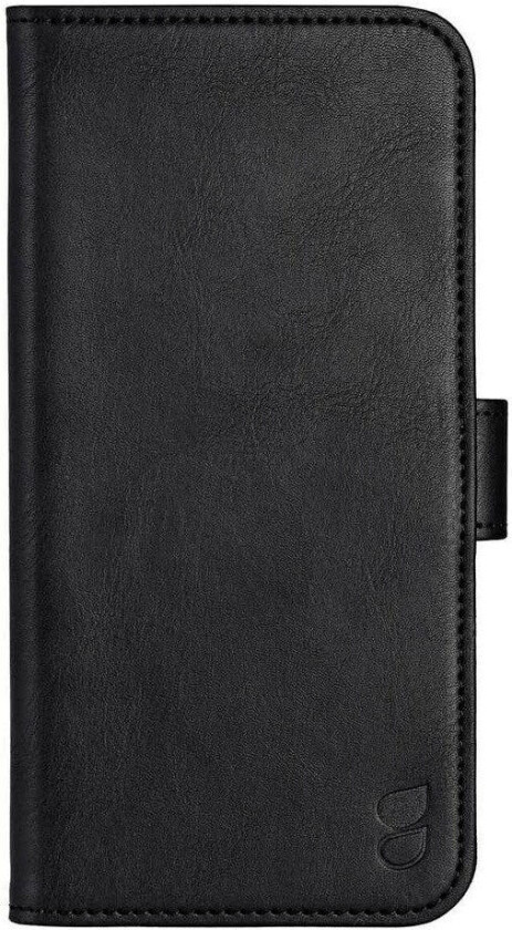 iPhone 16 Pro Max GEAR Wallet - Flip Deksel i Kunstskinn med Lommebok for 3 Kort - MagSafe Kompatibel - Svart