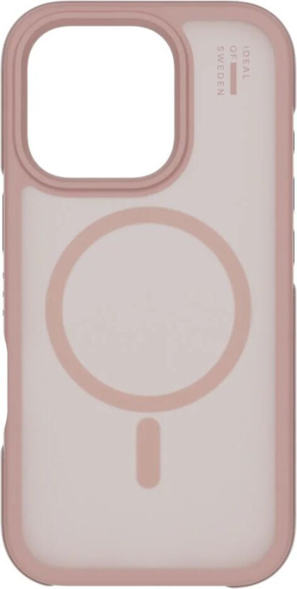 iDeal Of Sweden iPhone 16 Pro Ideal Bumper Deksel - MagSafe Kompatibel - Blush Pink