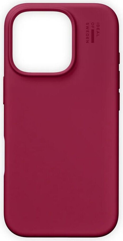 iDeal Of Sweden iPhone 16 Pro Max Silicone Deksel - MagSafe Kompatibel - Cranberry