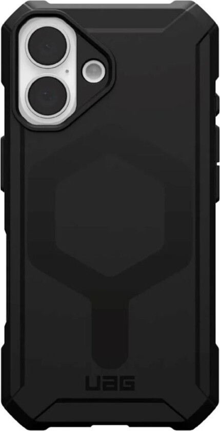 iPhone 16 UAG ESSENTIAL ARMOR Series Deksel - MagSafe Kompatibel - Black