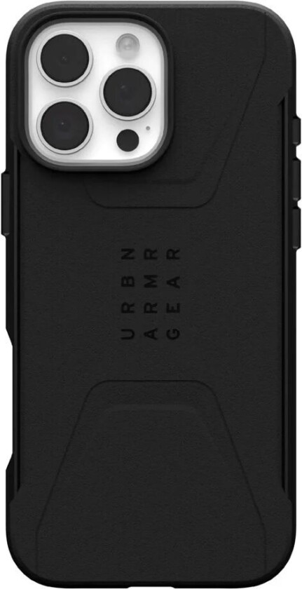 iPhone 16 Pro Max UAG CIVILIAN Series Deksel - MagSafe Kompatibel - Black