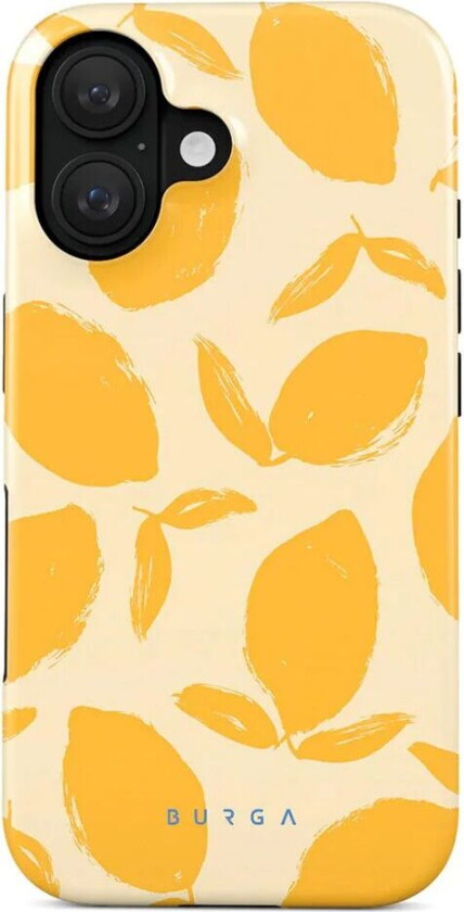 Burga iPhone 16 Tough Fashion Deksel - Lemon Tart
