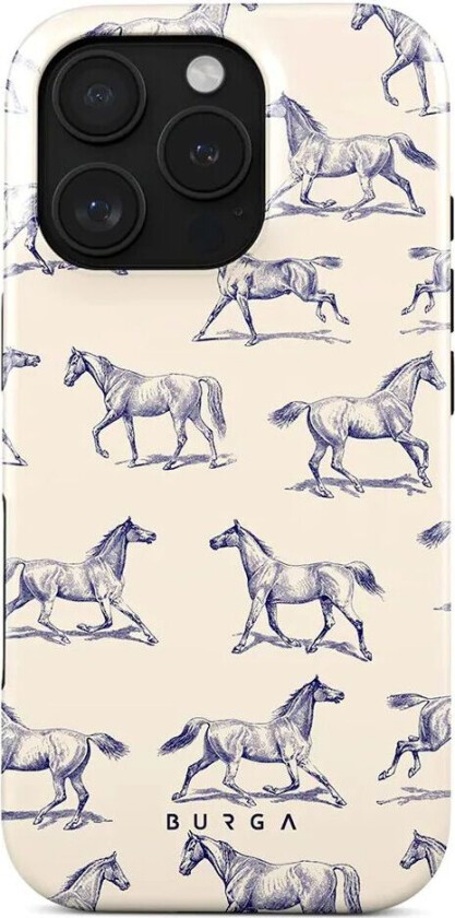 Burga iPhone 16 Pro Max Tough Fashion Deksel - Derby Race