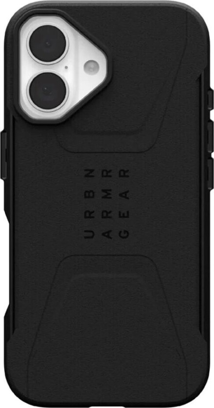 iPhone 16 UAG CIVILIAN Series Deksel - MagSafe Kompatibel - Black