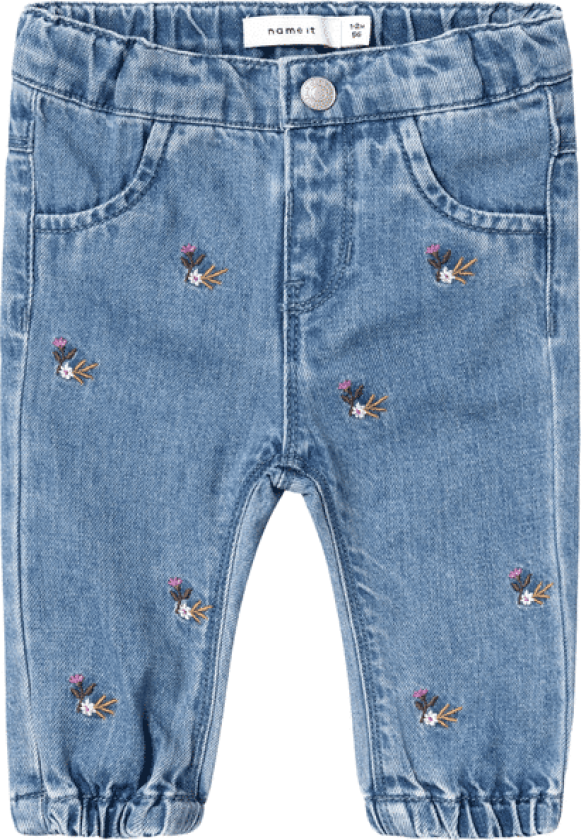 Name It Nbfrose myke jeans til baby, Medium Blue Denim