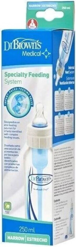 Tåteflaske - Medical Specialty Babyflaske 250 ml