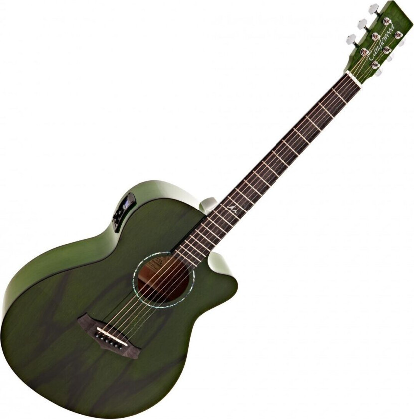 TA4CE Azure Super Folk Electro Acoustic Aurora Green