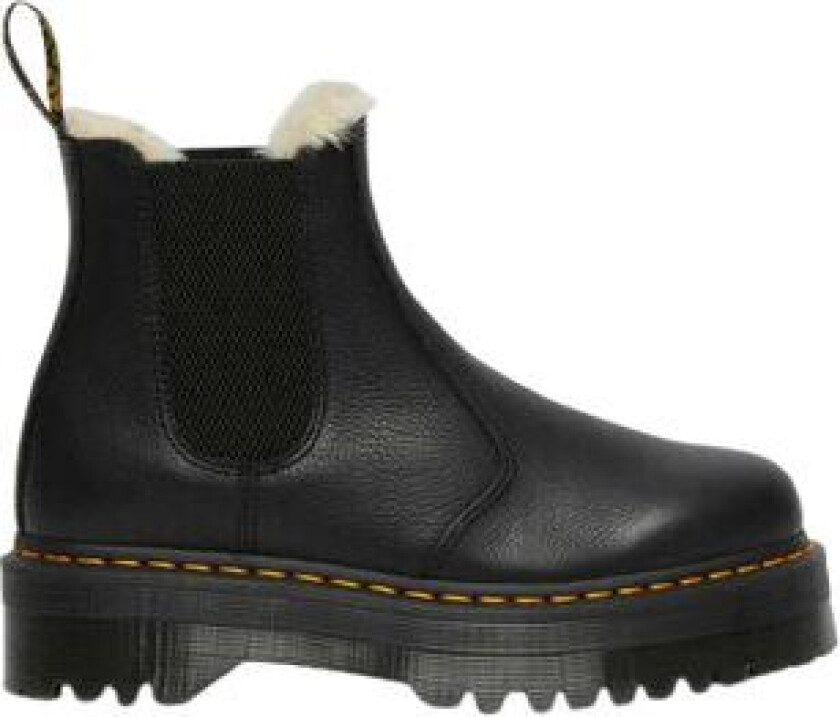 2976 Quad Fur Lined Platform Boots - Black Pisa 40