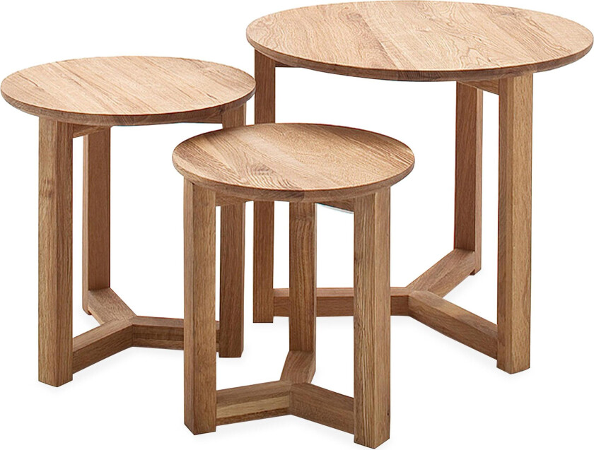 Fayn Sofabord 115 cm - Tre/Natur