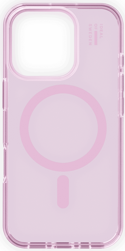 Ideal Of Sweden Ideal Magsafe Clear Case Iphone 16 Pro, Lys Rosa