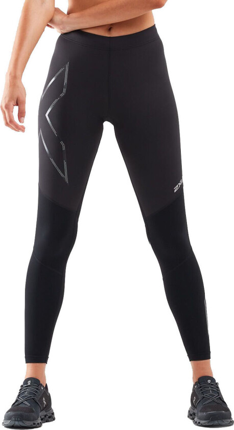 Women's Ignition Shield Compression Tights Black/Black Reflective BLACK/ BLACK REFLECTIVE L