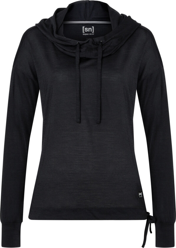 Women's Funnel Hoodie Jet Black M