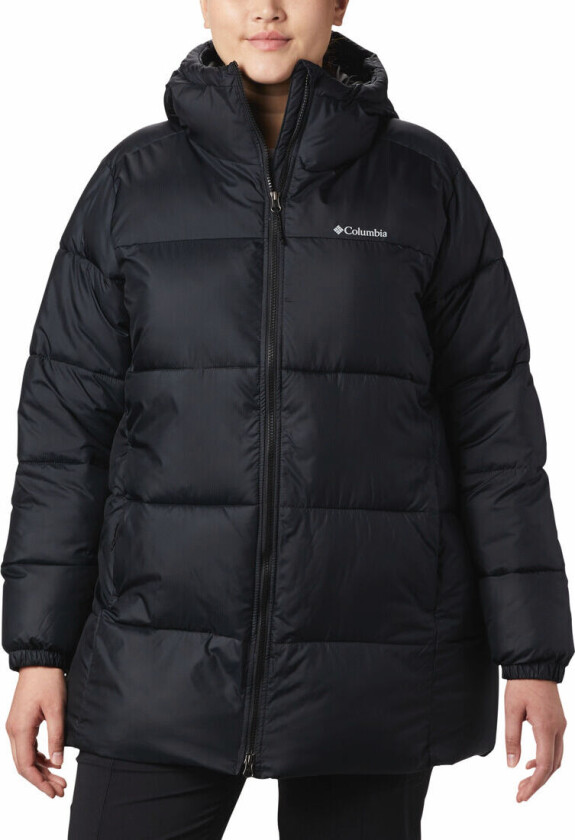 Columbia Women's Puffect II Mid Hooded Jacket Black M