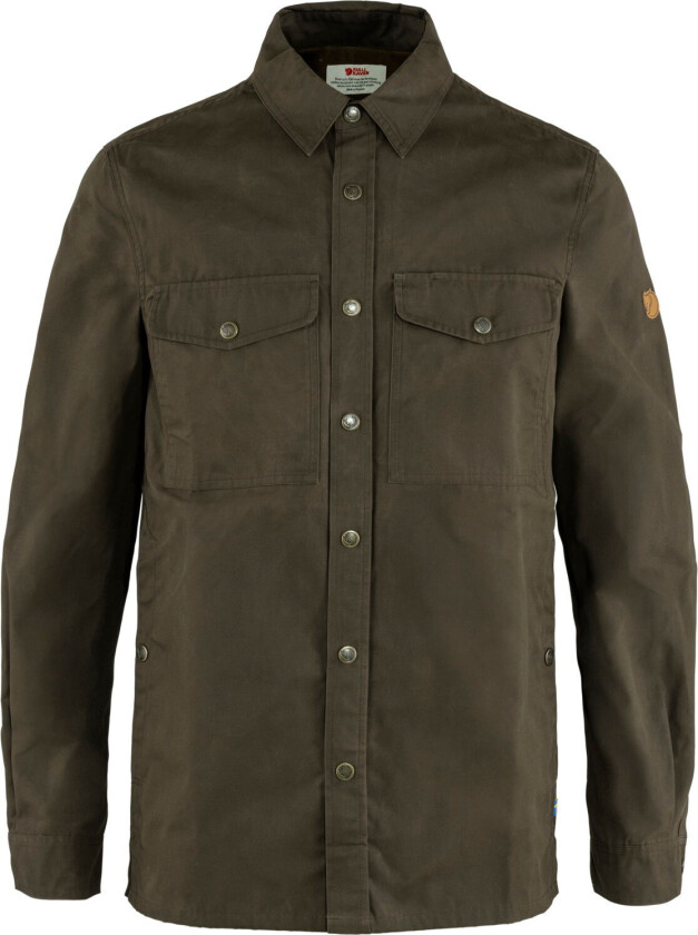 Men's Singi Overshirt Dark Olive XS