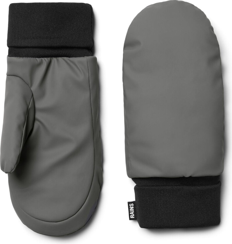 Puffer Mittens Grey S/M