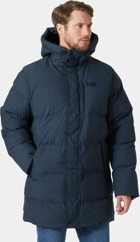 Men's Alby Puffy Parka Marineblå M MarineblåM