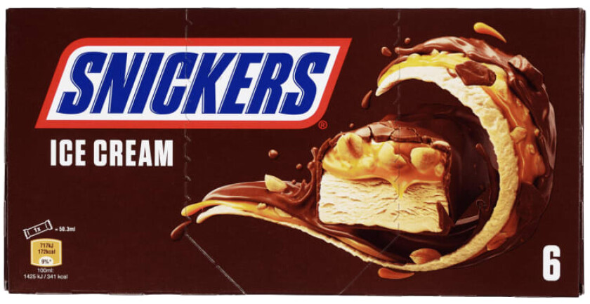 Snickers Is 6stk