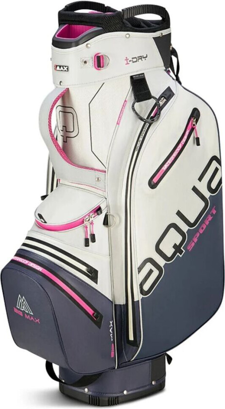 Aqua Sport 4 Trallebag Off White/steel Blue/fuchsia