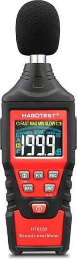 Bilde av Digital decibel meter HT622B USB A/C
