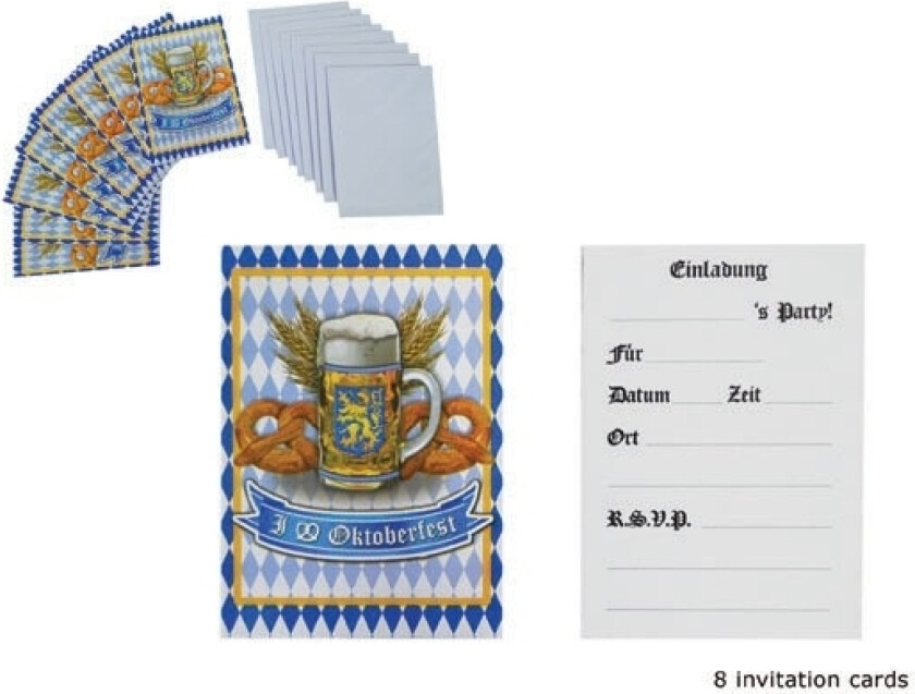 Invitasjonskort til Oktoberfest, pk/8