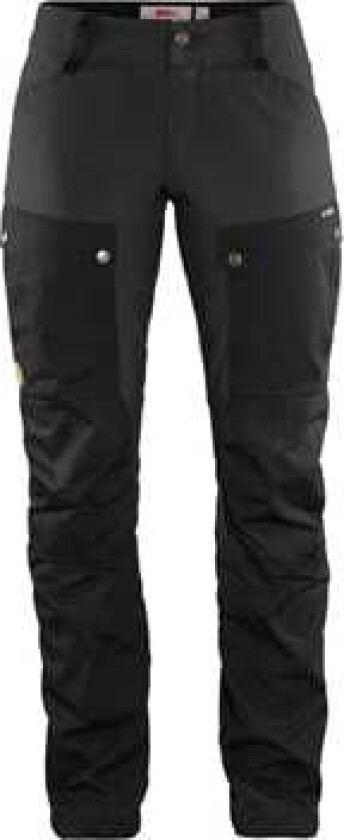 KEB Trousers Curved Short, Dame Black 36