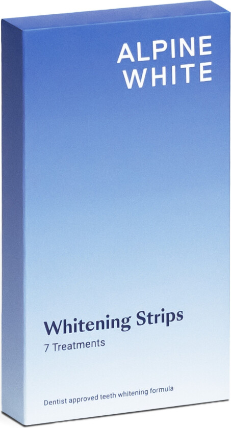 ALPINE WHITE Whitening & Care Whitening Strips 14 pcs