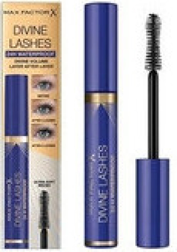 - Mascara Divine Lashes 24H Waterproof - Waterproof volume mascara 9 ml