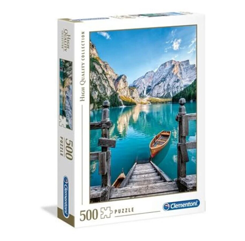 Puslespill 500 Braies Lake